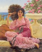 John William Godward Flabellifera oil painting picture wholesale